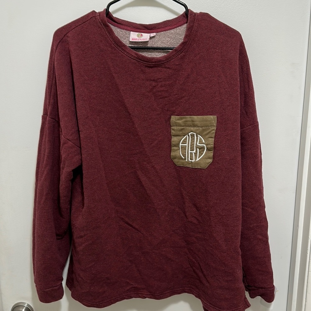 Marleylilly Crew Neck Sweater Size L